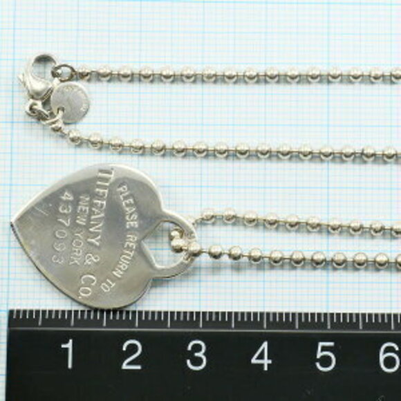 Tiffany Return to Tiffany Silver Necklace - Picture 5 of 6